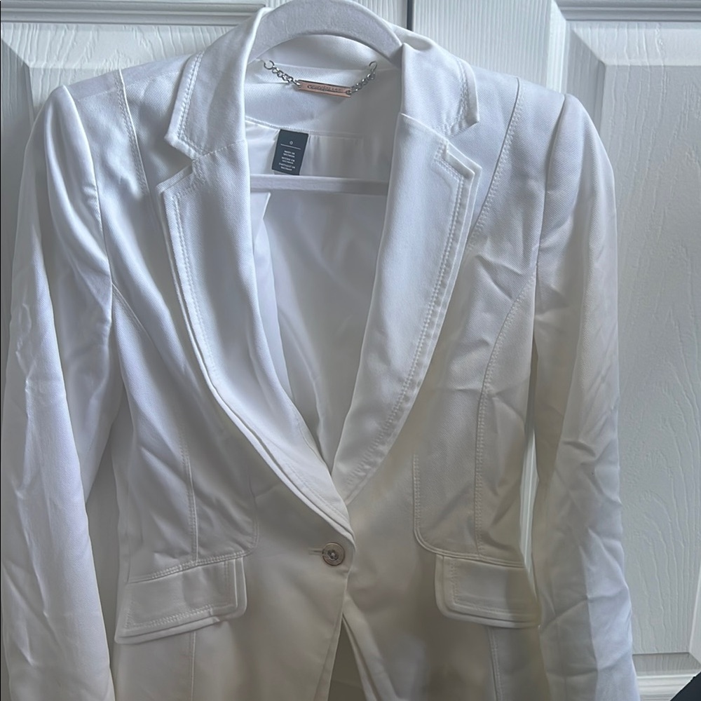 White House Black Market Tailored Blazer with Notched Lapels
